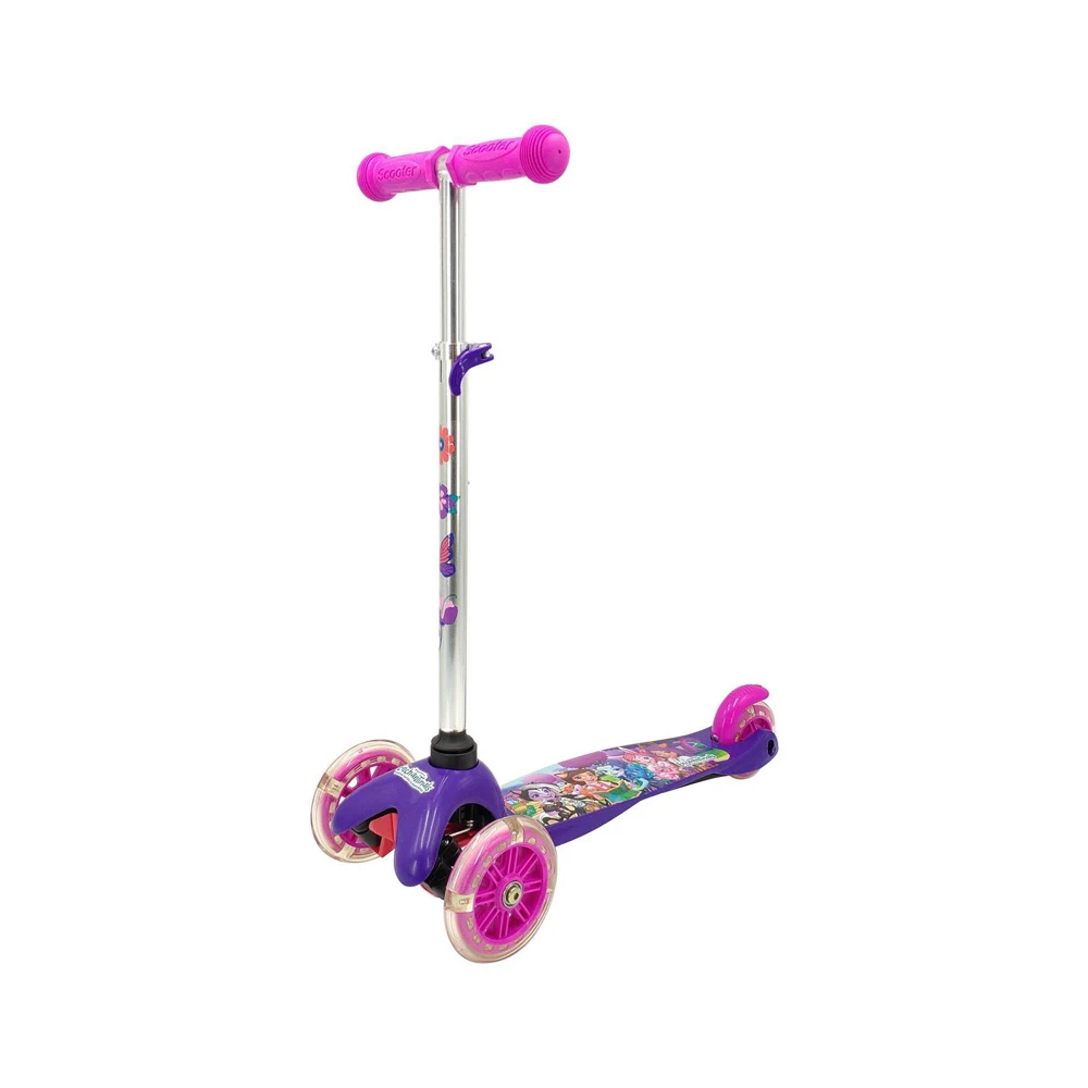 Tricycle scooter Enchantimals, glowing T15436D Children's transport, children's development, hobbies, sports, spot accessories, recreation, active games. kick scooter children bike _ - Mobile