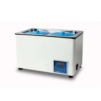 Online Water Bath Electro-Thermal Double Hole Digital Display Instrument Constant Temperature Rapid Heating Stainless Steel Liner
