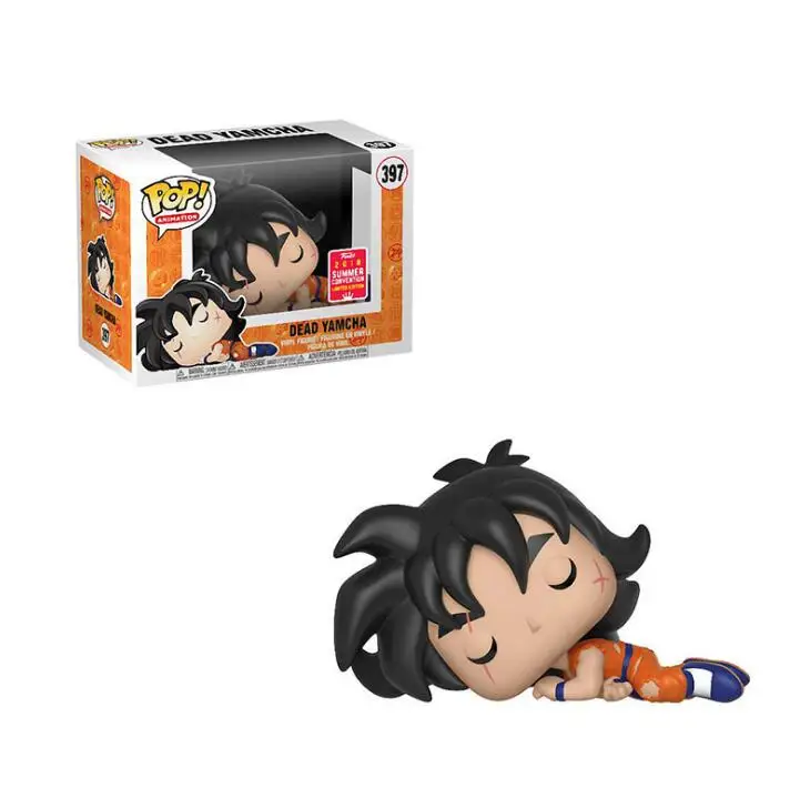 

Funko POP Dragon Ball Goku Vegeta God Dolls Anime Yamchu Vinyl Action Figure Super Saiyan Model Toys For Children