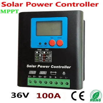

36V 100A MPPT solar charge controller PV with LCD display 36V solar panel charge controller