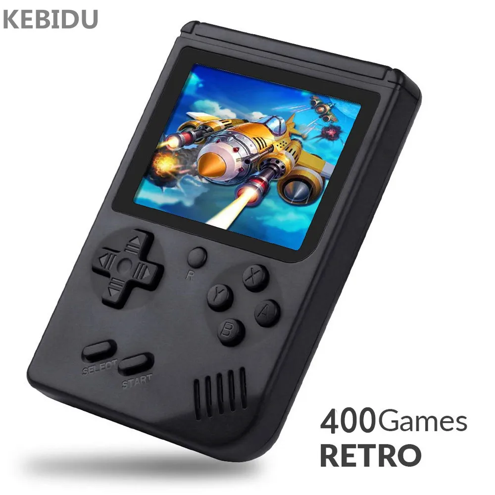 kebidu 400 IN 1 Retro Video Game Console Handheld Game Portable Pocket