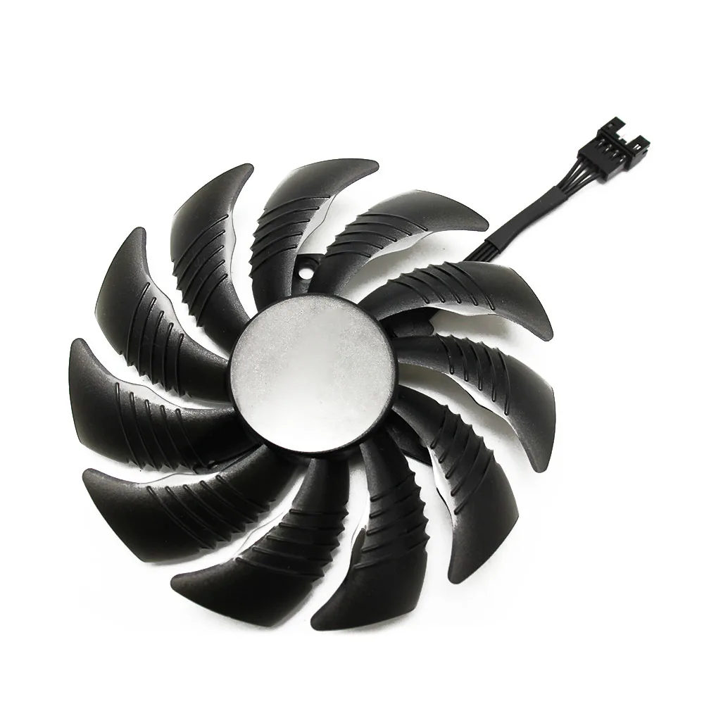 Вентилятор охлаждения для видеокарты T129215SU 88 мм GIGABYTE GTX1050 Ti 1060 1070 1080 RX 470 480 570 580