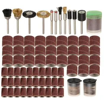 

150Pcs Rotary Power Tool Fits Dremel 1/8" Shank Sanding Polish Accessory Bit Set