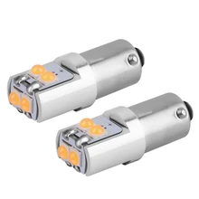 2 шт. T4W T11 H6W BA9S BAX9S BAY9S супер яркий светодиодный светильник для чтения в автомобиле, автомобильный светильник для парковки, лампа для номерного знака Белого, красного, желтого цвета