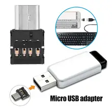 Портативный Мини Micro USB конвертер OTG адаптер Micro USB разъем для huawei samsung кардридер планшет type-C USB OTG