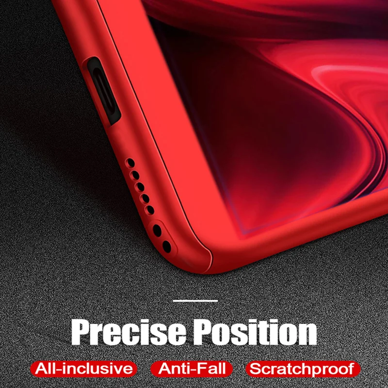 Защитный чехол с полным покрытием 360 градусов для Xiaomi mi Note 10 Lite Pro 9 8 SE A3 Redmi 7 5 K20 Max 7A
