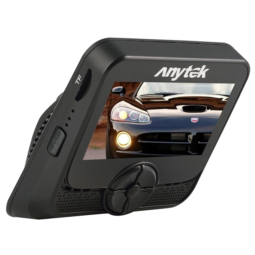 2.45 Inches 1080P Car Driving Camera 170 Degree Wide Angle G-sensor Car DVR Recorder Built-in Mic