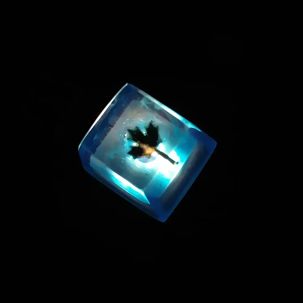 Handmade Backlight Resign Keycaps For Cherry Mx Switch Mechanical Keyboard Keycap Replace Maple Leaf Blue Backlight Keycaps Oem Keyboards Aliexpress Handmade Backlight Resign Keycaps For Cherry Mx Switch Mechanical Keyboard Keycap Replace Maple Leaf Blue Backlight Keycaps Oem Keyboards Aliexpress