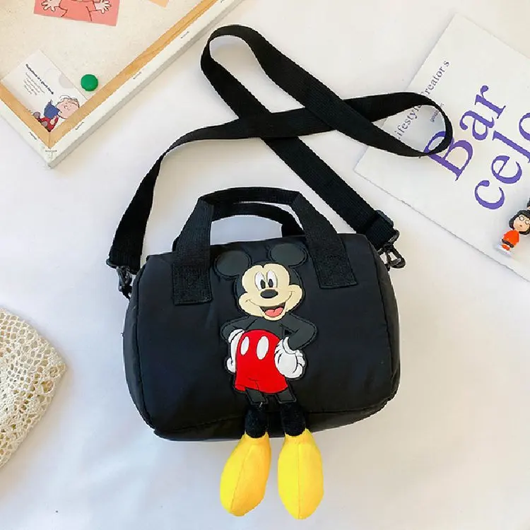 bolsa de mão preta das personalizadas para crianças