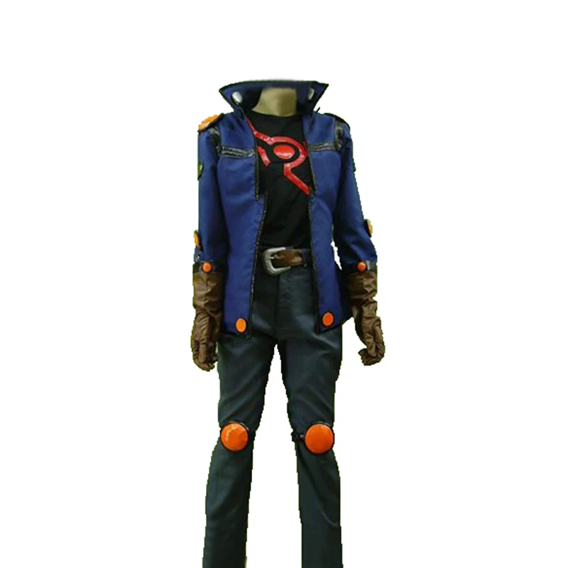 

Yu-Gi-Oh! 5D's Yusei Fudo Cosplay Costume Anime customize set with gloves