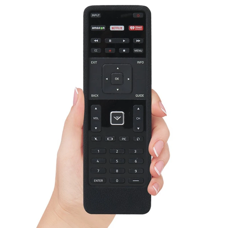 Чехол ABKT-Sikai для Smart Tv, чехол для пульта дистанционного управления, для Visio Smart Lcd Led Tv, силиконовый чехол для пульта дистанционного управления, с Lanya