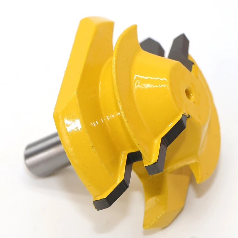 Free shipping 1PC Small Lock Miter Router Bit Anti-kickback 45 Degree 8mm Stock Shank Tenon Cutter for Woodworking