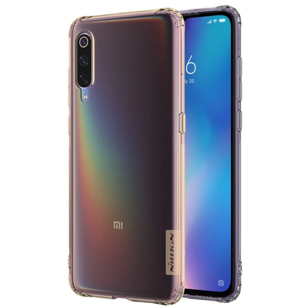 Оригинальный чехол NILLKIN для Xiaomi Mi 9 прозрачный мягкий из ТПУ explorer | Мобильные