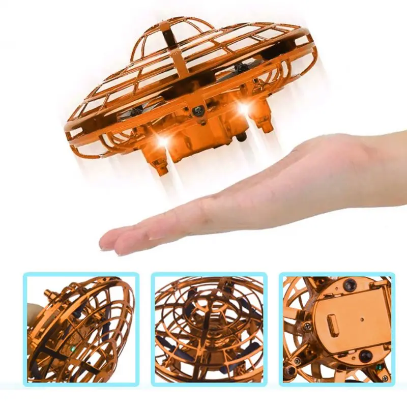 

Three-axis Intelligent Sensory Suspension Flying Saucer Interaction Hand Operated Obstacle Avoidance Induction