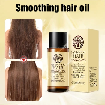 

2019 17ml Argan Hair Essence Oil Scalp Treatment Moisturizing Hair Care Protect Damaged Dry Hair