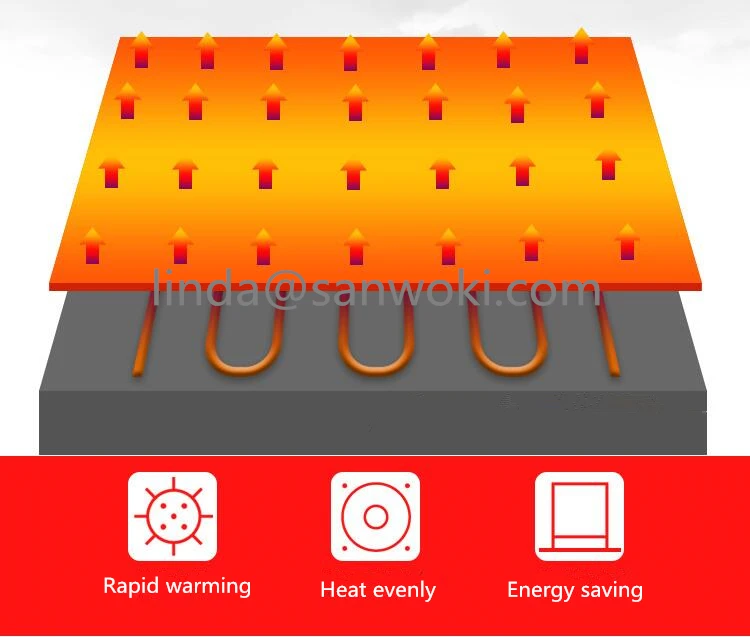 Electric double head Japanese dorayaki machine Souffle baker cake making machine waffle Making machine pancake baking pan