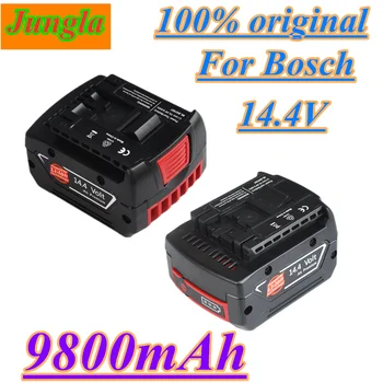 

14.4V 9800mah Rechargeable Li-ion Battery cell pack for BOSCH cordless Electric drill screwdriver BAT607,BAT607G,BAT614,BAT614G