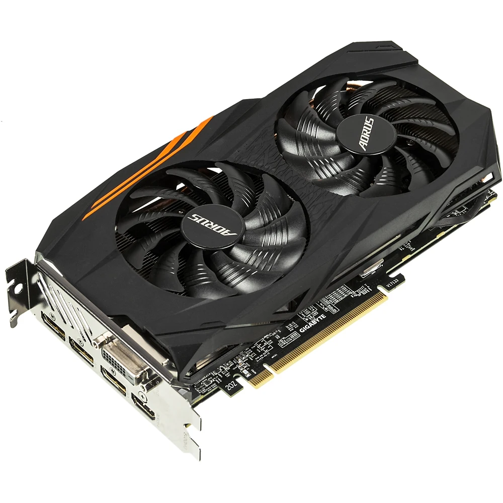 Видеокарта Gigabyte PCI-E GV-RX580AORUS-8GD AMD RX580 8192Mb 256b GDDR5 1340/8000 DVIx1/HDMIx1/DPx3/