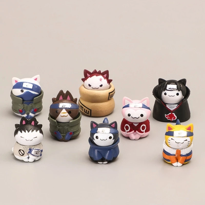 Фигурки кошек 4/8 шт./компл. 3 см | Игрушки и хобби