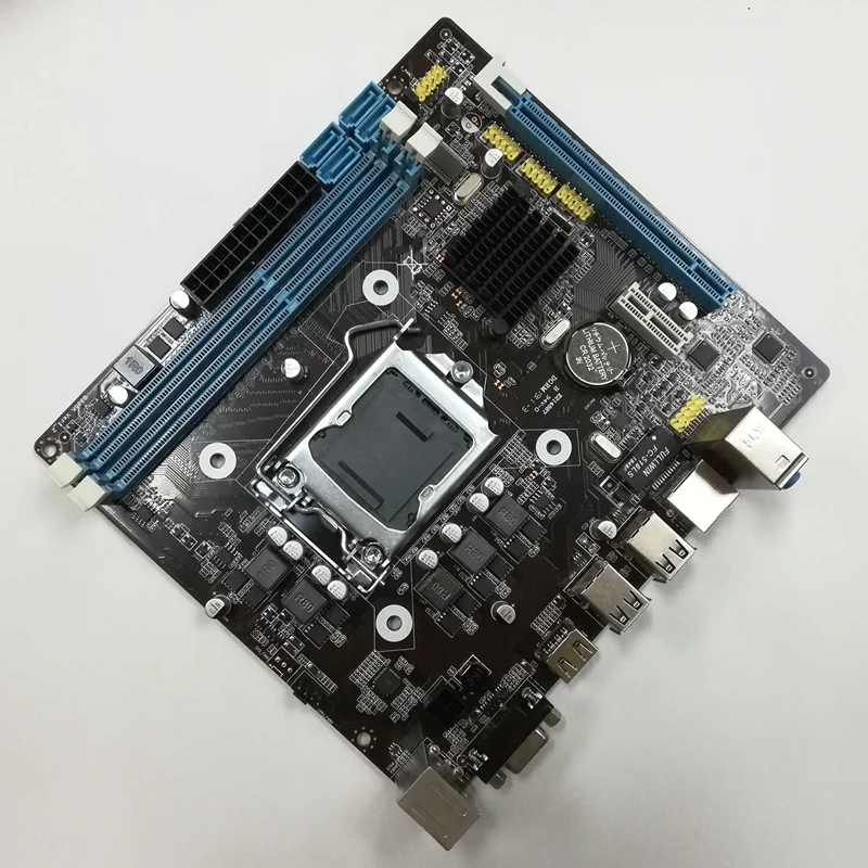 HOT-Hm55 компьютер материнская плата I3 I5 Lga 1156 4G вентилятор памяти ATX Рабочий стол компьютерная материнская плата в сборе Комплект игры