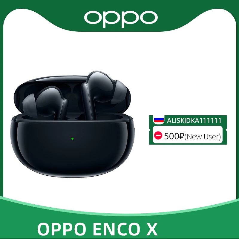 TWS-наушники OPPO Enco X беспроводные Bluetooth 5 2 с активным шумоподавлением для Reno 4 Pro SE