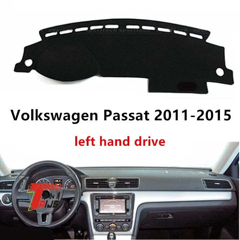 Taijs левосторонняя накладка приборной панели автомобиля для Volkswagen passat 2011- креативная ДАКРОНА Приборная панель автомобиля для passat 11-15