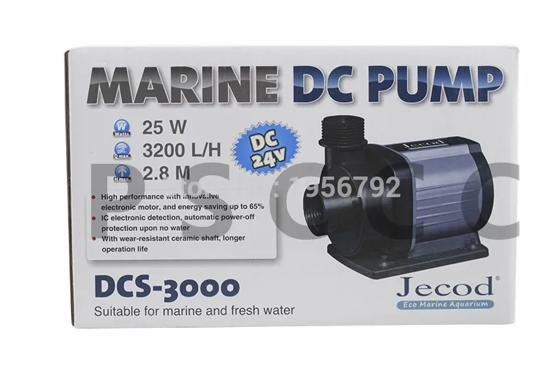DCS-3000 Новейшая модель; бустет DCS 2000 3000 4000 6000 8000 12000 15000 DC бустет DCS, монокальция фосфат, аквариумным насосом погружаемый пресный морской пресной воды - Цвет: DCS-3000