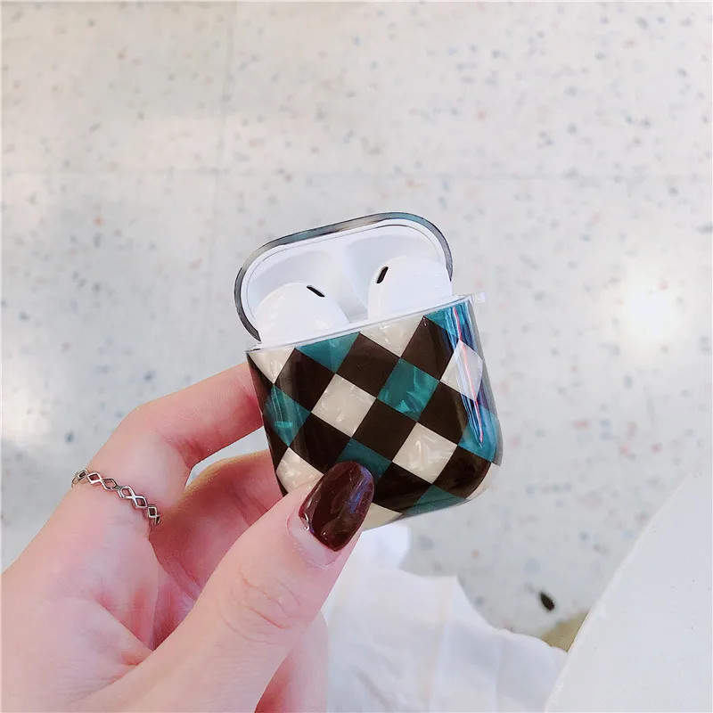 Style 3 Роскошный чехол с леопардовой раковиной для Apple Airpods 2/1, мягкий силиконовый чехол для наушников, чехол для airpod Bluetooth, чехол для наушников - Цвет: Style 3