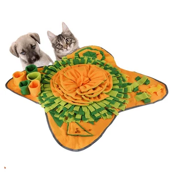 

Pet Feeding Training Mat Dog Nose Pad Snuffle Blanket Nosework Mat, Encourages Natural Foraging Skills Dog Feeding Pad1