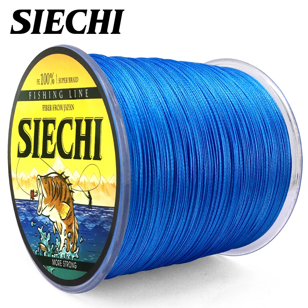 SIECHI 20LB-88LB 500 м 100% PE Экстремальная 8 нитей плетеная рыболовная леска морская | Спорт