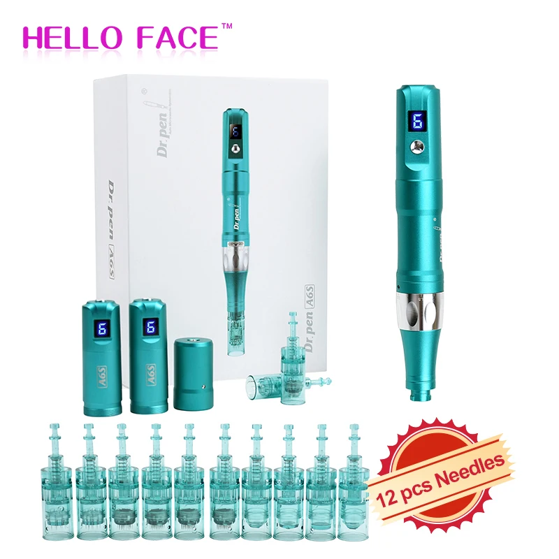 Dr.pen Ultima A6S Wireless Professional Derma Pen Electric Skin Care Device Micro needling Machine Rejuvenation System Excellent