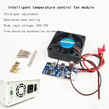 

DC 6-70V Cooling fan Intelligent temperature control module Chassis cooling Motor Speed Controller For Computer PC