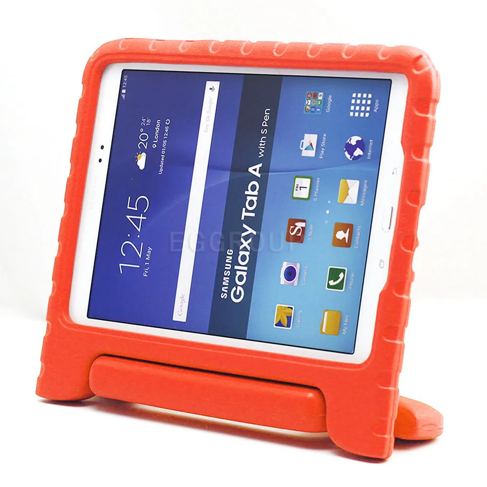 Детский безопасный противоударный EVA чехол для планшета для samsung Galaxy Tab A 8,0 SM-T350 T351 T355 чехол EVA защитный чехол с держателем для рук