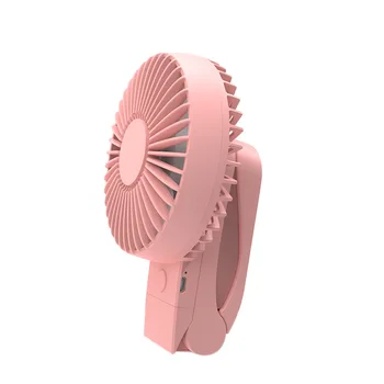 

3 in 1 Portable Mini Handheld Fan USB Charging Desktop Foldable Fan 360 Degree Rotation Four Gear Home office Stroller Clip Fan