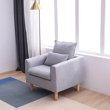 

Nordic style, comfortable single seat sofa chair, suitable for matching coffee living room furniture. Multicolor dressing sofa