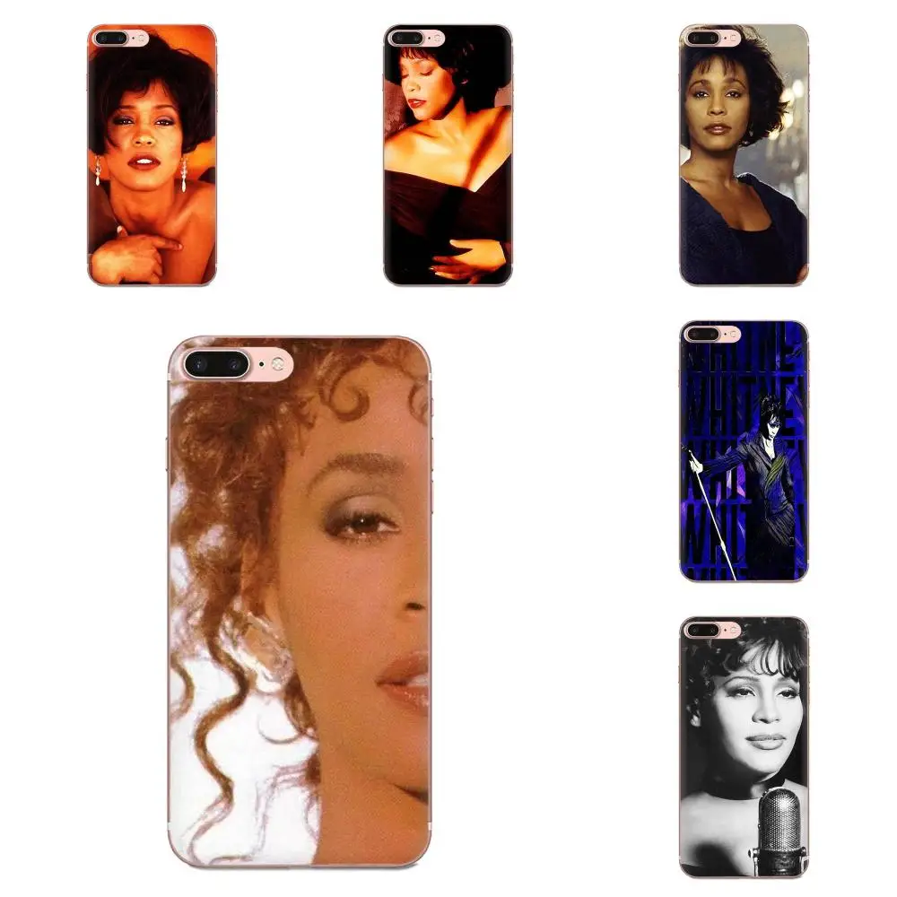 Певица Whitney Houston мягкий розовый узор для LG G2 G3 G4 G5 G6 G7 K4 K7 K8 K10 K12 K40 мини стилус ThinQ 2016