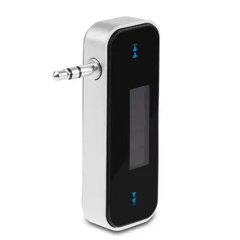 

Wholesale 3.5 mm Wireless Mini Car Radio Music Audio Transmissor Transmitter FM FM Modulator HandsFree LCD Displayer FM D8N5