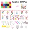 Water Mist DIY Magic Beads Toys For Children Animal Molds Hand Making Puzzle Kids Educational Toys Spell Replenish Beans 1