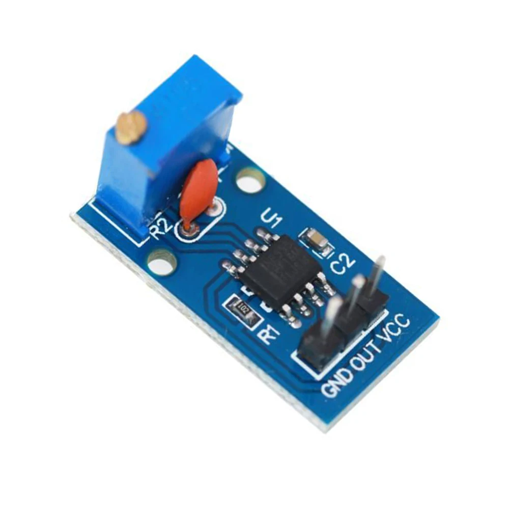 10Pcs 5V-12V NE555 가변 저항 주파수 펄스 발생기 모듈 단일 채널 출력 모듈