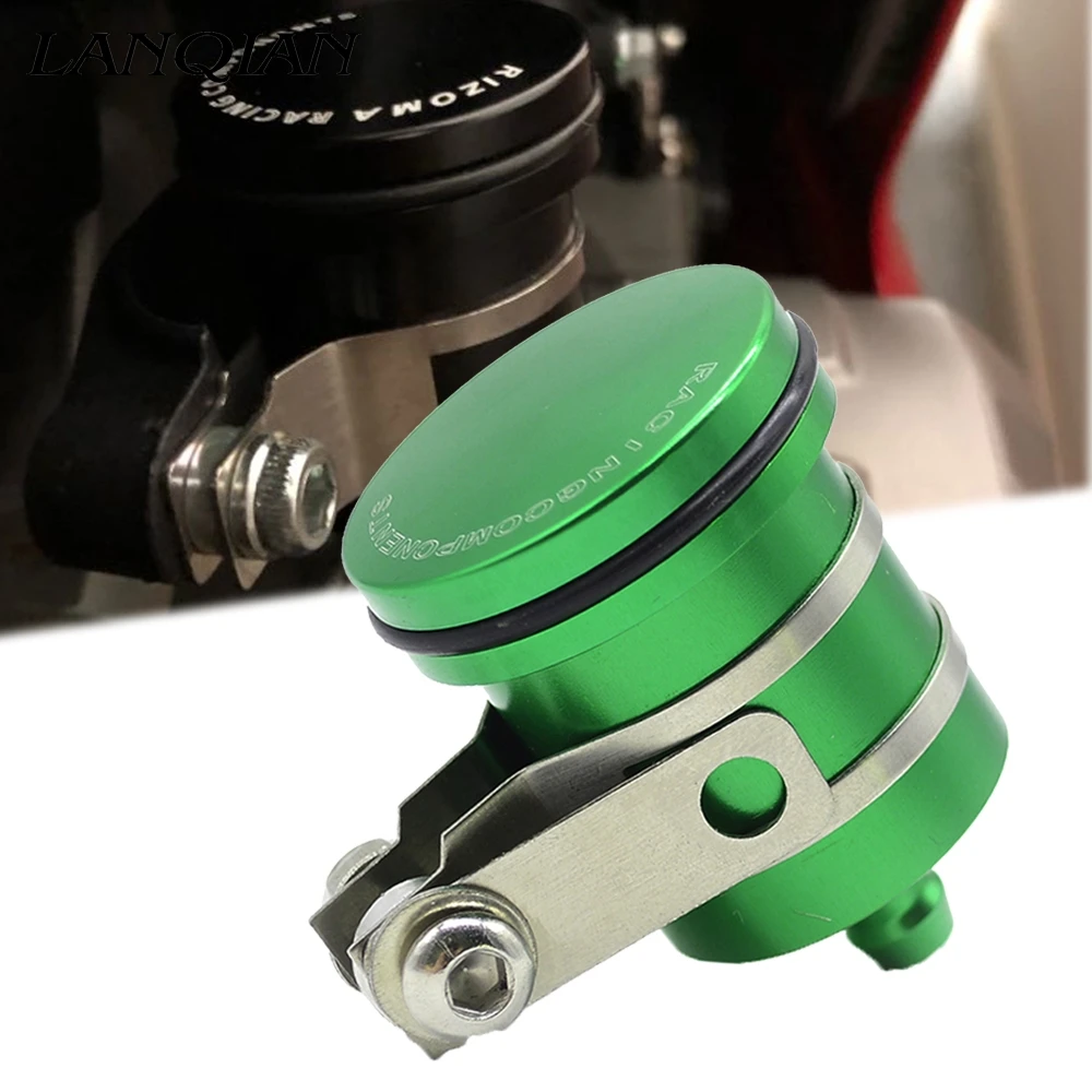 

Motorcycle Rear Brake Fluid Reservoir Clutch Tank Oil Fluid Cup Cover For Sportster 1200 CB650F CRF250L BMW R 1200 GS Lc CBR650R