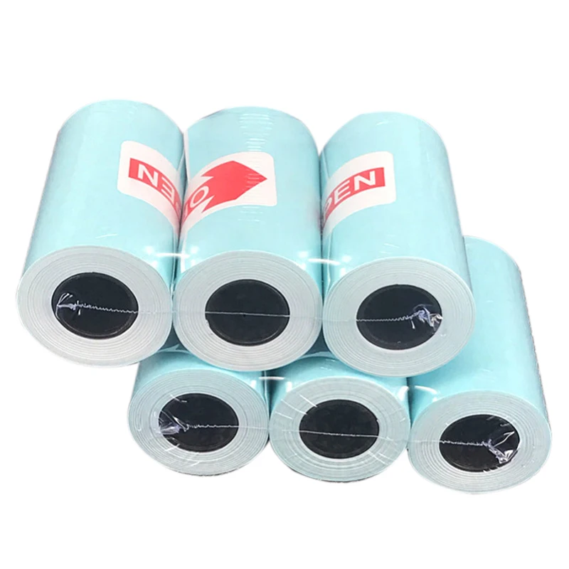 

3 Rolls Printing Sticker Paper Photo Paper For Mini Pocket Photo Printer Paperang P1 P2 Bill Receipt Papers