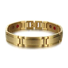 Пять Сутра титановые стальные браслеты от Ван азанну Таиланд магнитные здоровые ювелирные изделия