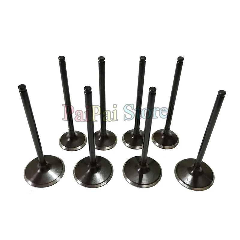Polaris RZR 1000 RZR 900 Set of 8 Head Cylinder Intake Exhaust Valves 2014 2015 2016 2017 2018 2019 2020