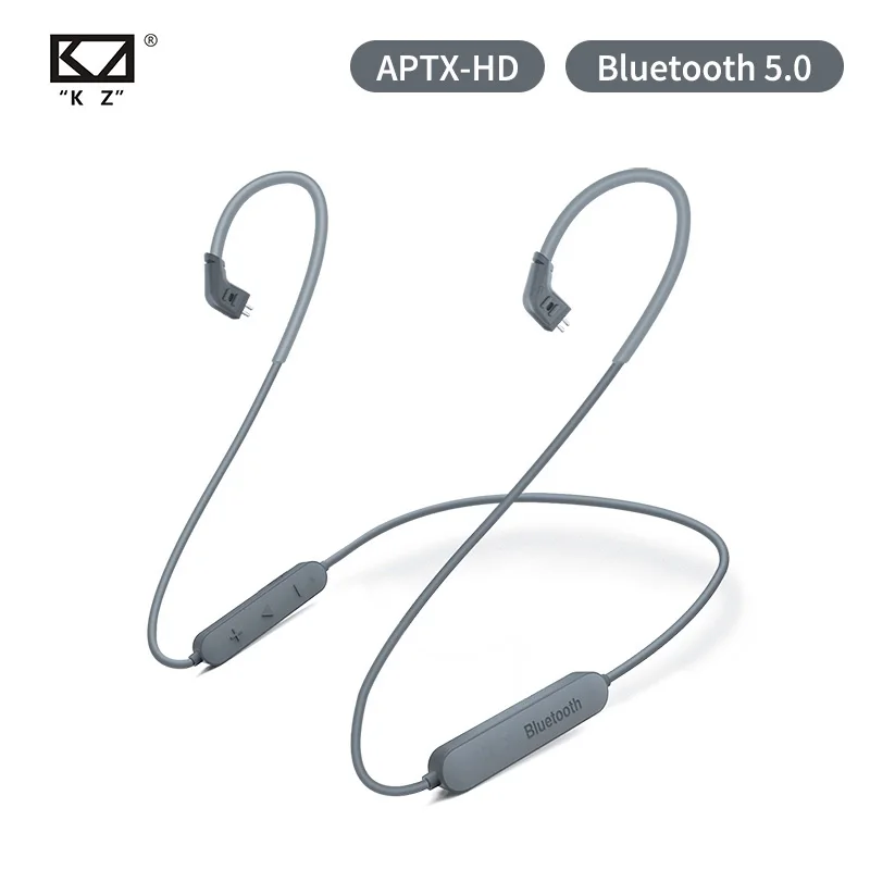 Ak kz fio sem fio do módulo da elevação do cabo 5.0 aptx hd de bluetooth com 2pin para kz zs10 pro/zst/as06/as10/as16/zsn pro zsx c10 v90