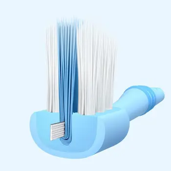 

Children Kids Antibacterial Bristles Toothbrush Cleaning Soft Bendable Anti Slip Rubber Ring Handle Mouth Clean Oral Care 6-12T
