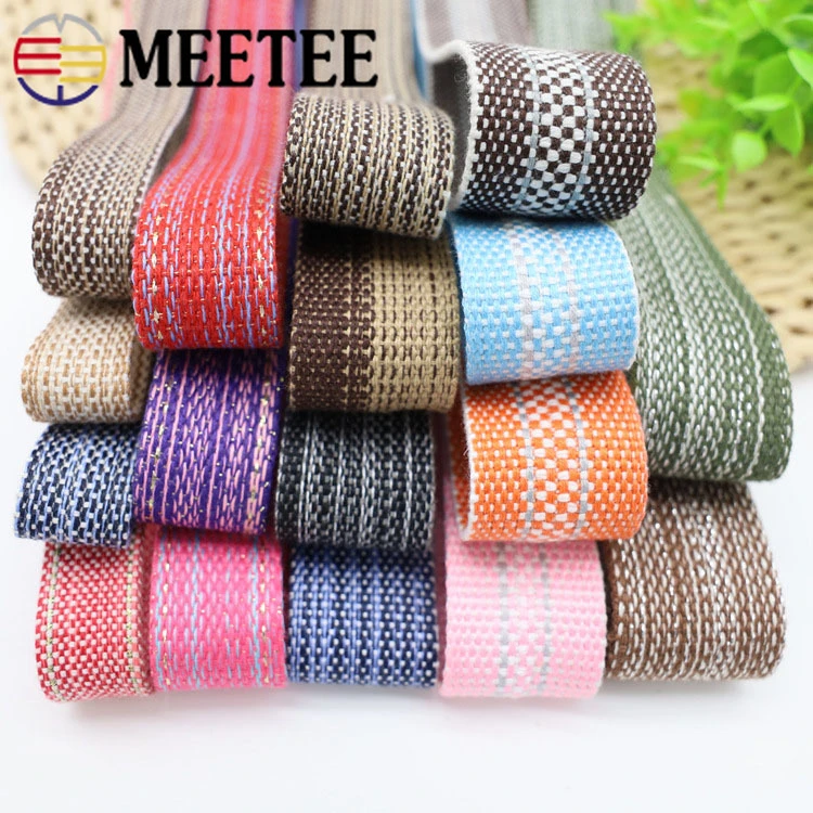 Cotton webbing straps for bags Clearance