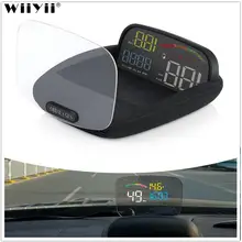 Système GPS OBD2 C800 HUD pour voiture, affichage tête haute, compteur de vitesse, pare-brise, projecteur, accessoires électroniques