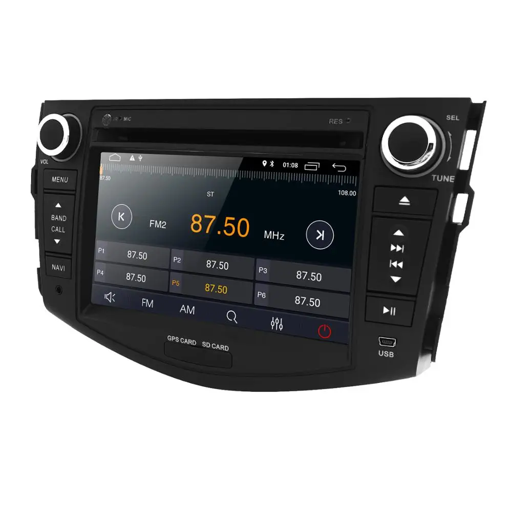 IPS Android 9 0 2 din автомобильный dvd плеер для Toyota RAV4 Rav 4 2007 2008 2009 2010 2011 радио магнитофон gps