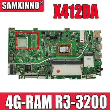 شراءX412DA اللوحة ل ASUS Vivobook X412DA X412DK A412D F412D X412D اللوحة المحمول اللوحة 4G-RAM R3-3200 وحدة المعالجة المركزية