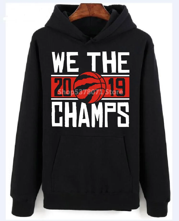 Toronto T толстовки свитер Raptors 2019 чемпионы черные свитера-размеры S-2XL бесплатная